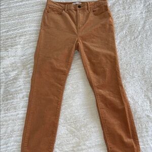 LOFT Tan Skinny Pants